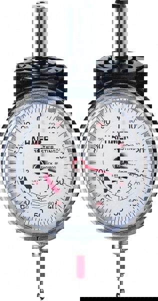 12mm Straight Shank, 4mm Point Diam, Dial Positioning Indicator