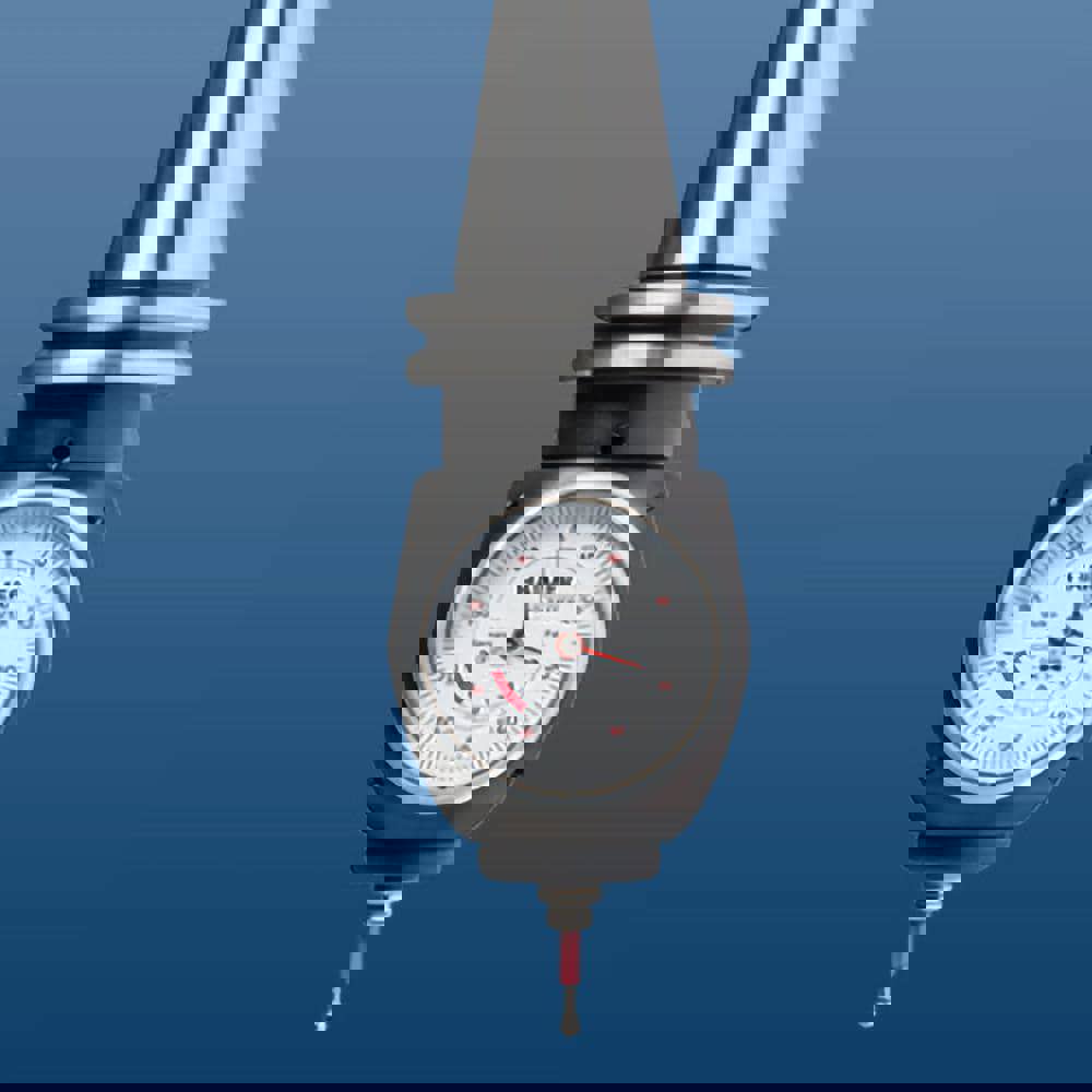 Positioning Indicators; Indicator Type: Dial Positioning ; Accuracy (mm): 0.0100 ; Point Diameter (mm): 4.00 ; Shank Type: Straight ; Dial Face Color: White