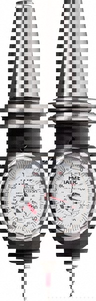 BT40 Taper Shank, 4mm Point Diam, Dial Positioning Indicator