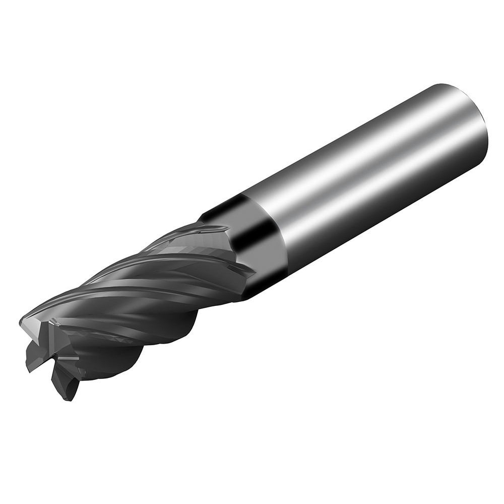 Corner Radius End Mill: 1/2
