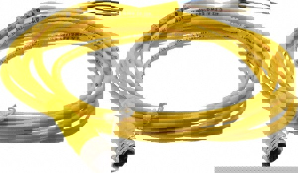 4 Amp, M12 Female Straight to Pigtail Cordset Sensor and Receptacle