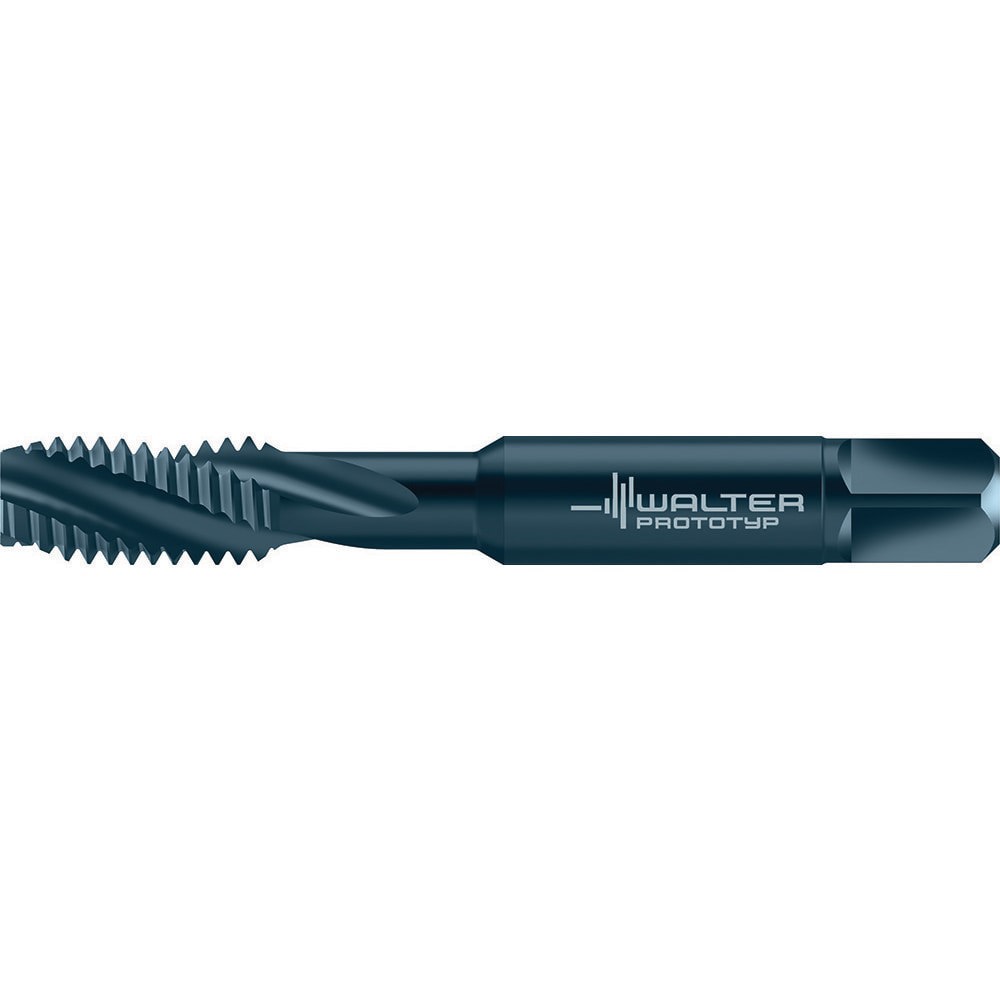 Spiral Flute Taps; Thread Size (Inch): #8-32 ; Thread Standard: UNC ; Chamfer: Bottoming ; Material: High-Speed Steel-E ; Thread Limit: H9 ; Class Of Fit: 3B