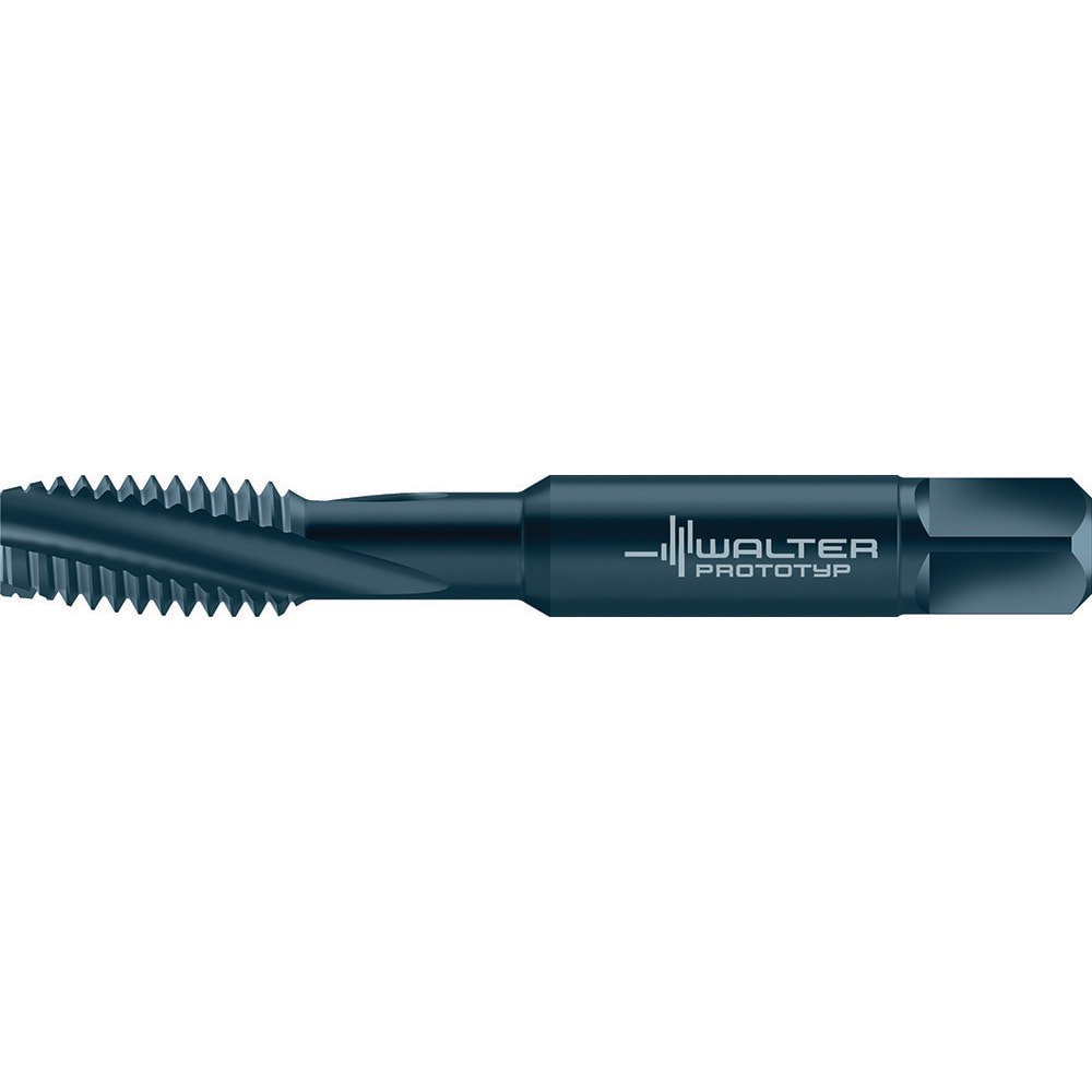 Spiral Flute Taps; Thread Size (Inch): 1/4-20 ; Thread Standard: UNC ; Chamfer: Semi-Bottoming ; Material: High-Speed Steel-E ; Thread Limit: H9 ; Class Of Fit: 3B