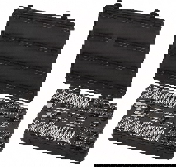 Deep Standard Socket Set: 57 Pc, 3/8