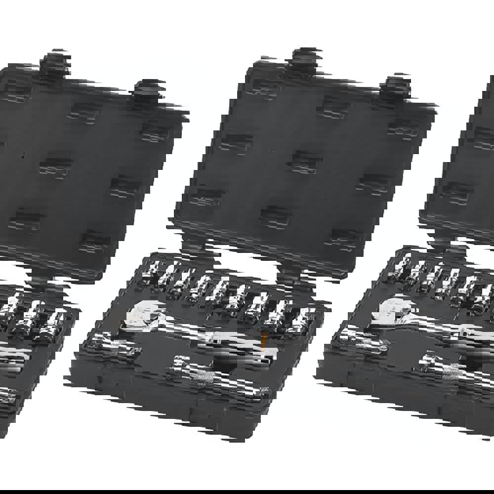 Standard Socket Set: 12 Pc, 3/8