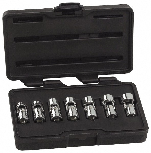 Standard Socket Set: 7 Pc, 3/8