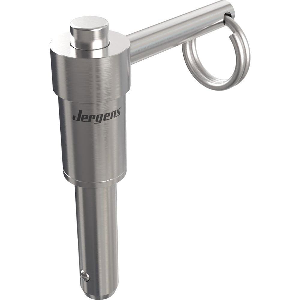 Ball Grip Quick-Release Pin: L-Handle, 7/16