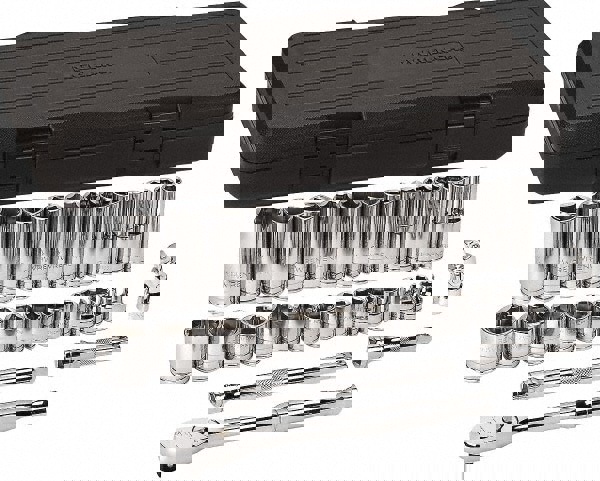 Deep Standard Socket Set: 30 Pc, 3/8