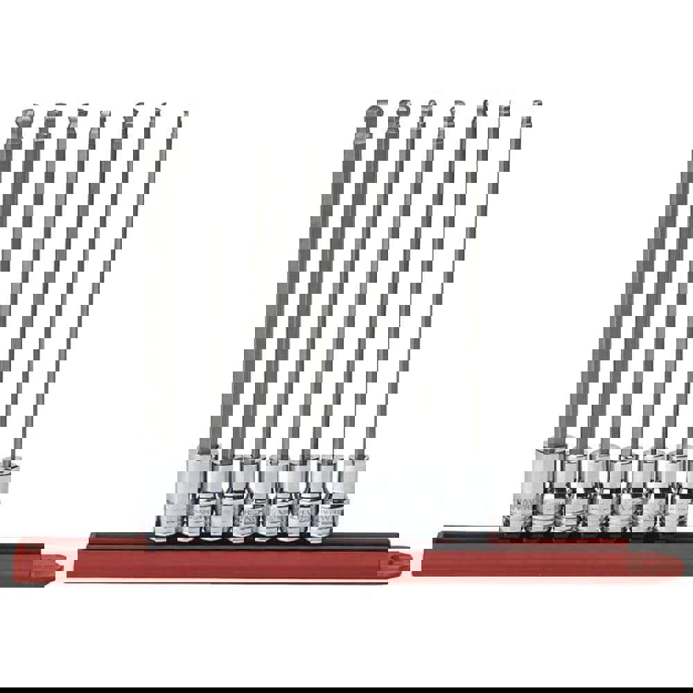 Hex Bit Socket Set: 3/8