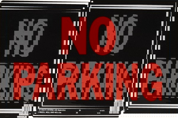 Security & Admittance Sign: Rectangle, 