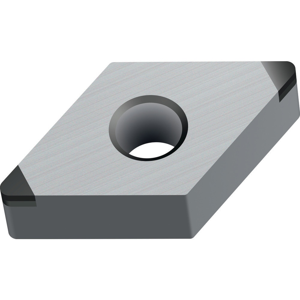 Turning Inserts; ANSI Insert Code: DNGA442 ; ISO Insert Code: DNGA150608 ; Relief Angle: 0.000 ; Insert Style: DNGA ; Corner Radius (mm): 0.80 ; Included Angle: 55.00