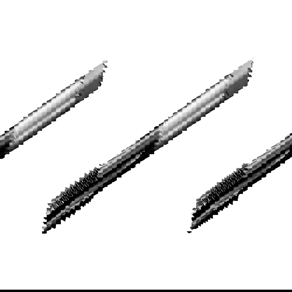 Spiral Point Tap: M24x3.00 DIN 376, 4 Flutes, Plug, 6HX Class of Fit, HSS-E-PM, TiAlN Coated