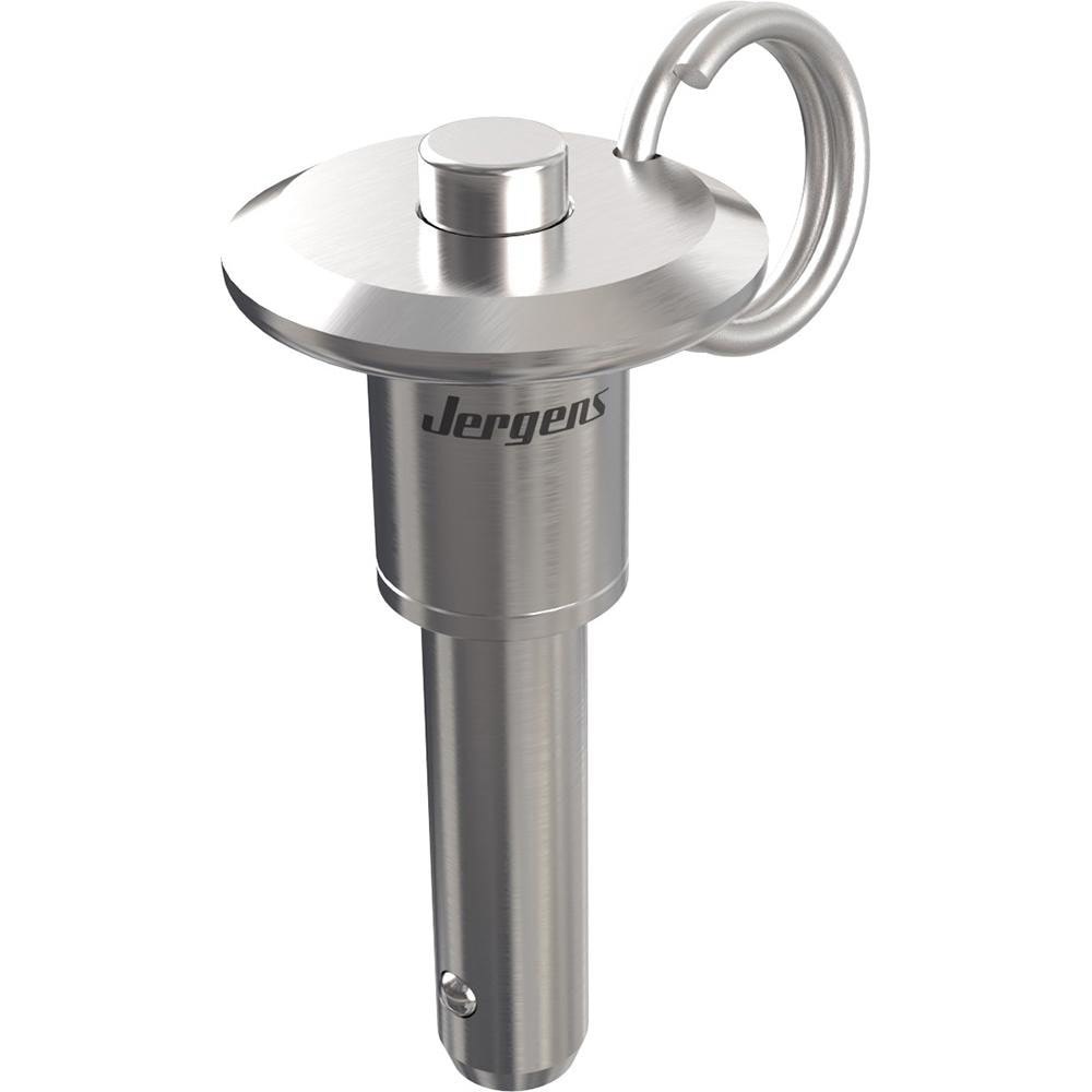 Ball Grip Quick-Release Pin: Button Handle, 1
