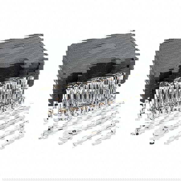 Deep Standard Socket Set: 29 Pc, 3/8