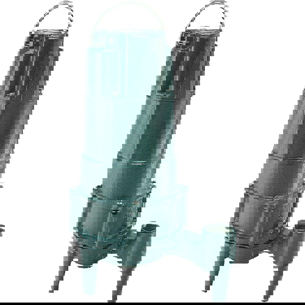 Submersible, Sump & Sewage Pumps; Voltage: 110-120V ; Pump Type: Grinder ; Operation: Manual ; Amperage Rating: 11.0000 ; Horsepower: 1 ; Outlet Size (Inch): 1-1/4