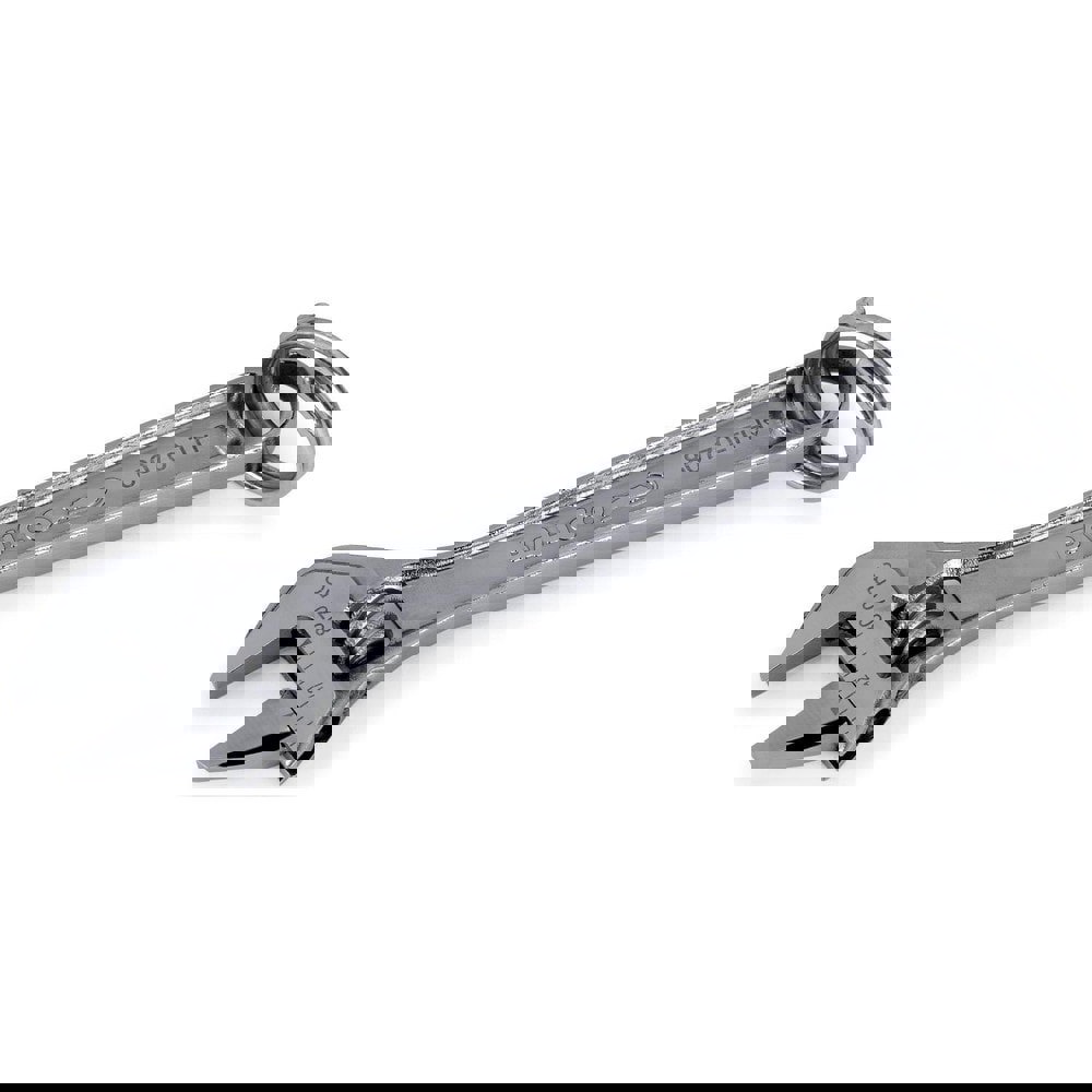 Adjustable Wrenches; Overall Length (Inch): 6 ; Finish: Chrome ; Handle Type: Contoured ; Measuring Scale: Yes ; Ratcheting: No ; Lockable: No