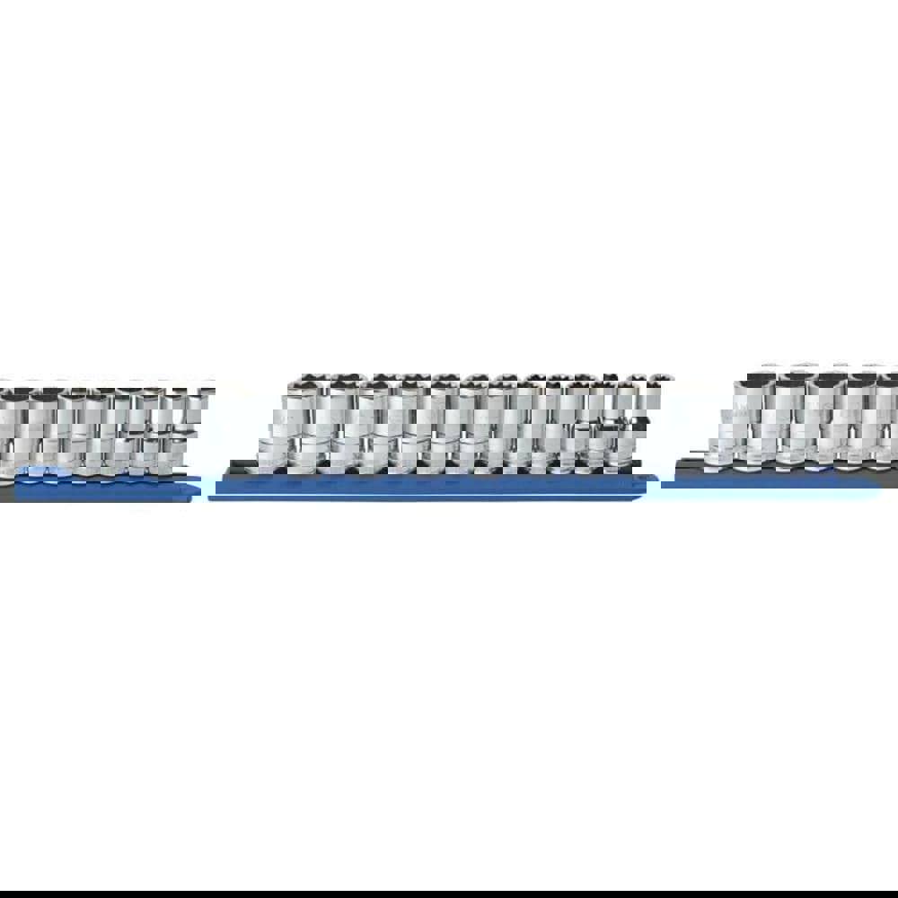 Standard Socket Set: 13 Pc, 1/2