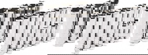 Deep Socket Set: 14 Pc, 1/2