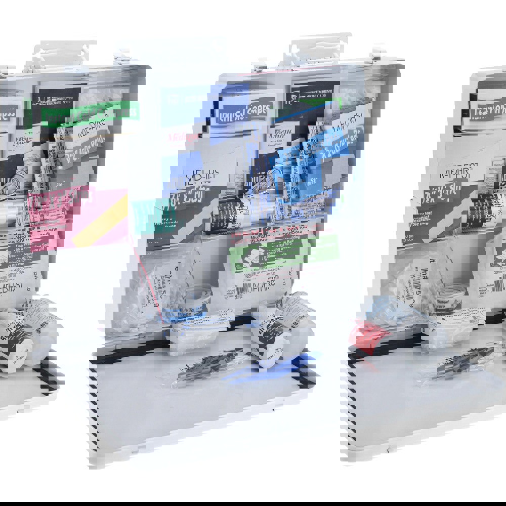 Multipurpose/Auto/Travel First Aid Kit: 98 Pc, for 20 People