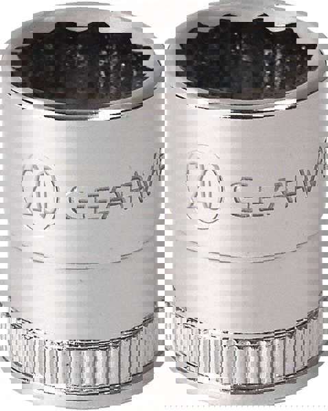 Standard Hand Socket: 1/2 Drive, 12 Points, Tether Capable