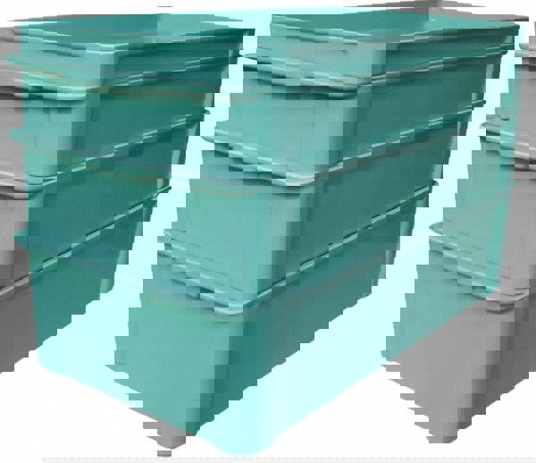 Fiberglass Storage Tote: 200 lb Capacity