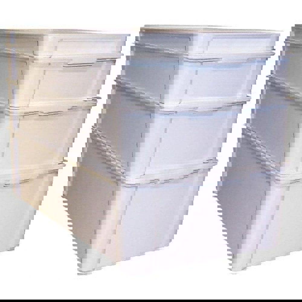 Fiberglass Storage Tote: 200 lb Capacity