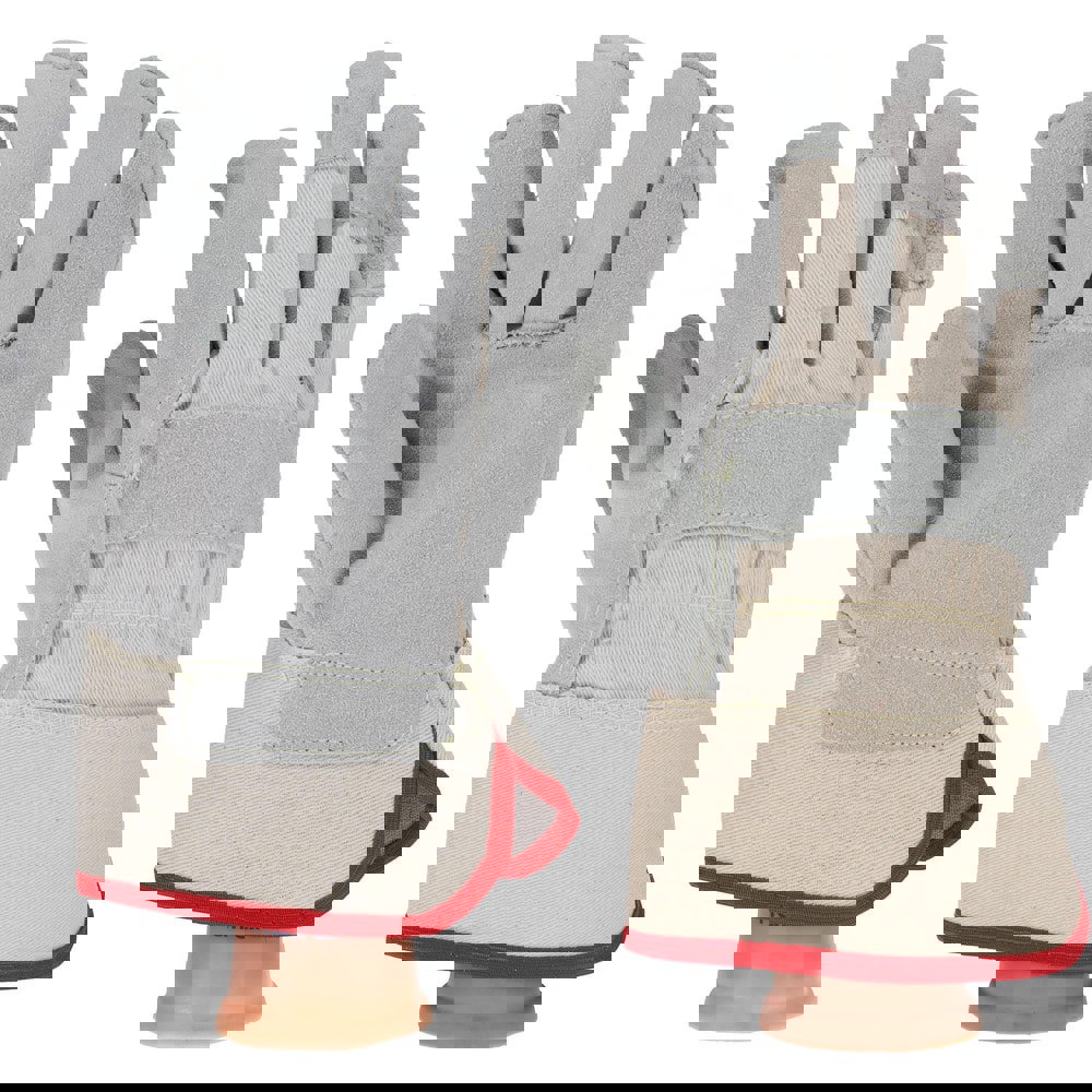 Work Gloves: PRO-SAFE Size Small, Cotton Lined, Cowhide