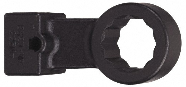 Box End Torque Wrench Interchangeable Head: 8 mm Drive, 39 Nm Max Torque