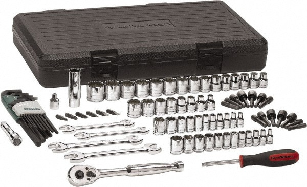 Combination Hand Tool Set: 88 Pc, Mechanic's Tool Set