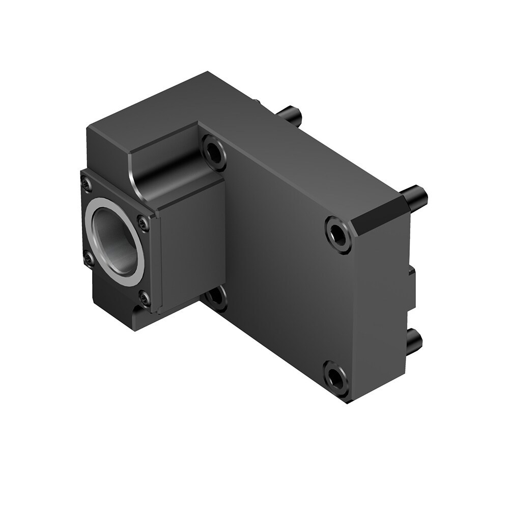 Modular Lathe Adapter/Mount: Left Hand Cut, C4 Modular Connection