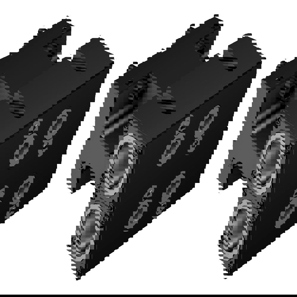 Lathe Modular Clamping Units; Clamping Unit Type: Adapter/Mount ; Connection Size: C4 ; Cutting Direction: Left Hand ; Head Height (Decimal Inch): 4.252 ; Head Height (mm): 108.000 ; Head Length (mm): 70.00