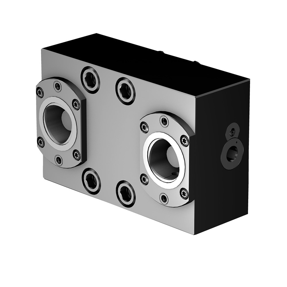 Modular Lathe Adapter/Mount: Left Hand Cut, C4 Modular Connection