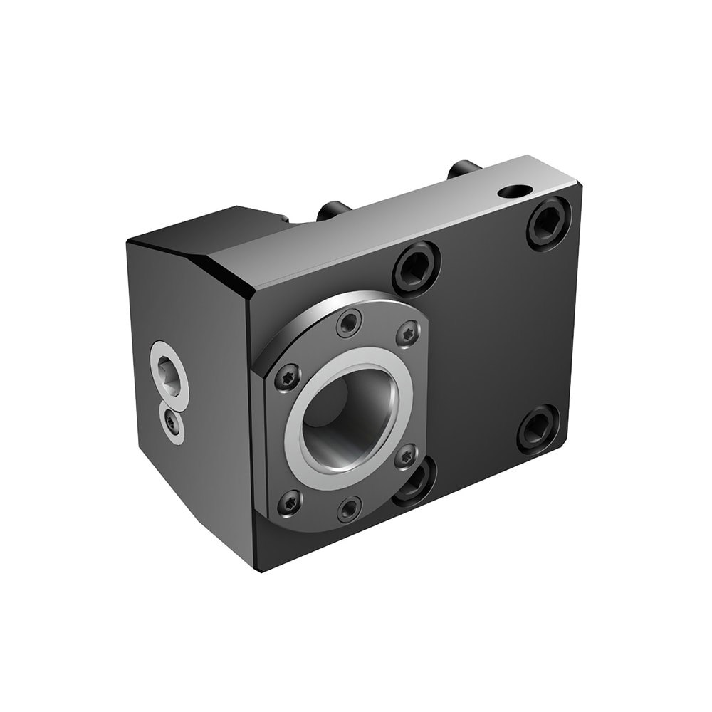 Lathe Modular Clamping Units; Clamping Unit Type: Adapter ; Connection Size: C6 ; Cutting Direction: Right Hand ; Head Height (Decimal Inch): 6.8504 ; Head Height (mm): 174.000 ; Through Coolant: Yes