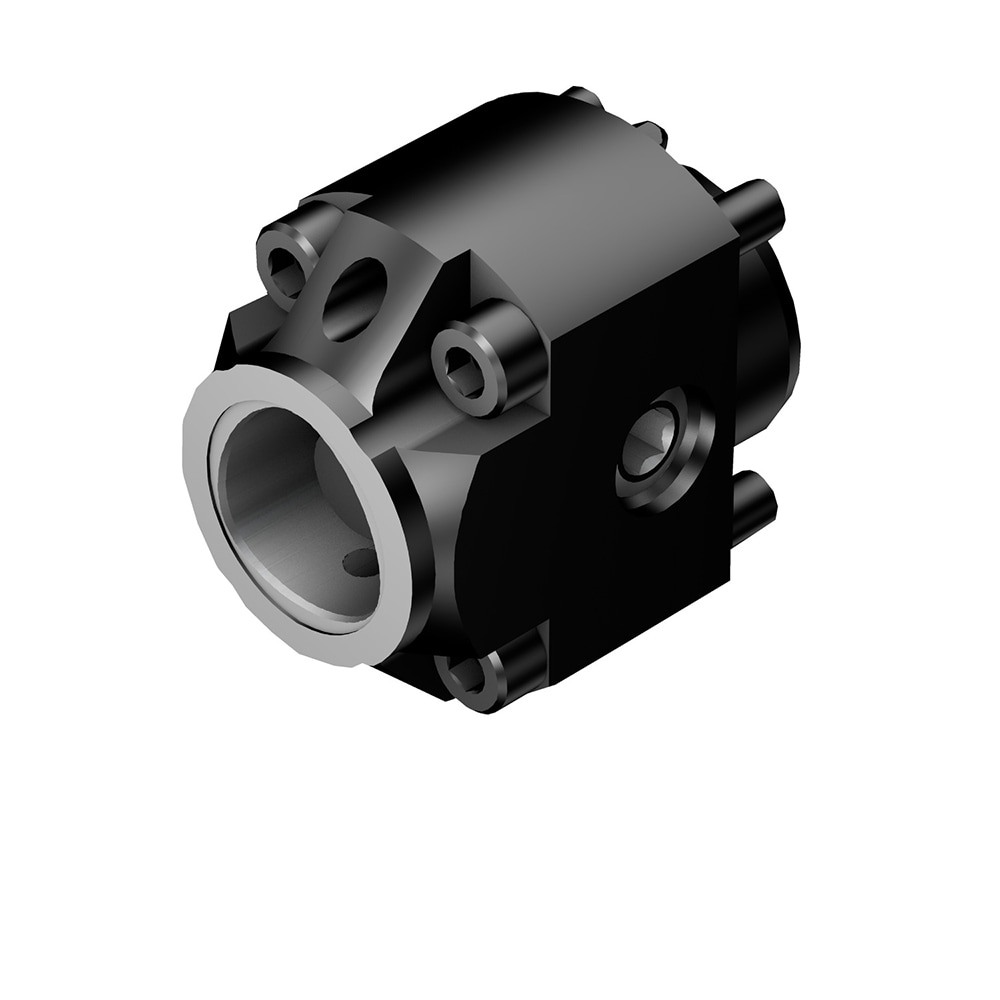 Modular Lathe Adapter/Mount: Left Hand Cut, C4 Modular Connection