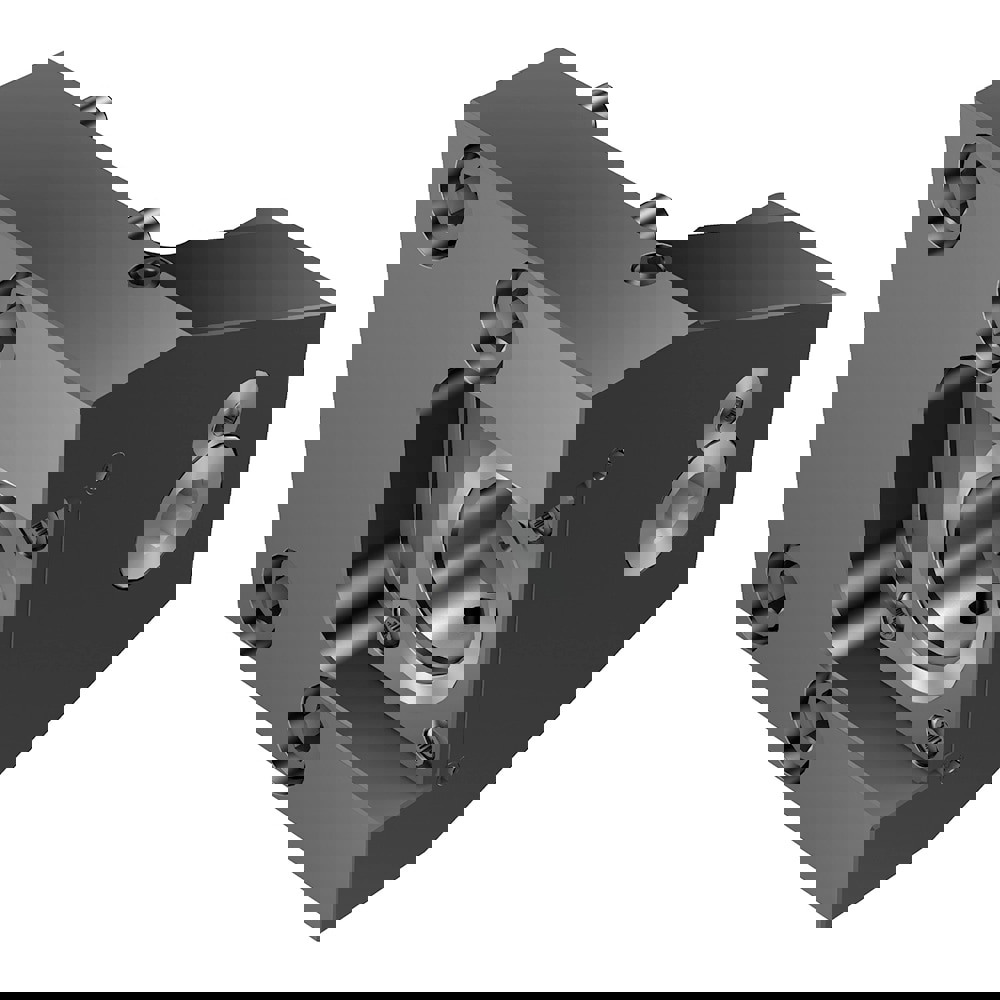 Lathe Modular Clamping Units; Clamping Unit Type: Adapter/Mount ; Connection Size: C4 ; Cutting Direction: Right Hand ; Head Height (Decimal Inch): 2.7953 ; Head Height (mm): 71.000 ; Head Length (mm): 70.00