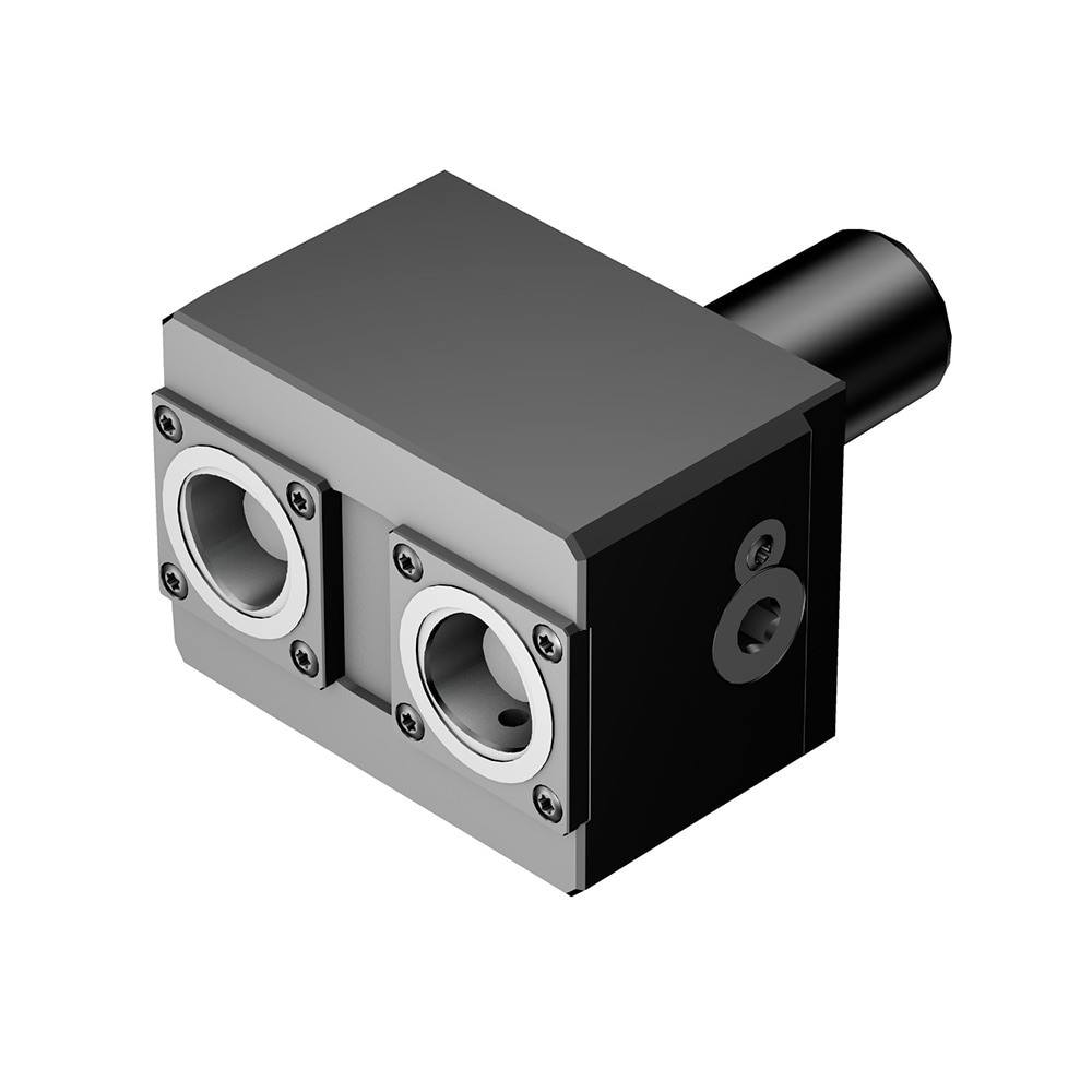 Lathe Modular Clamping Units; Clamping Unit Type: Adapter/Mount ; Connection Size: C4 ; Cutting Direction: Left Hand ; Head Height (Decimal Inch): 3.1496 ; Head Height (mm): 80.000 ; Shank Diameter (mm): 40.0000