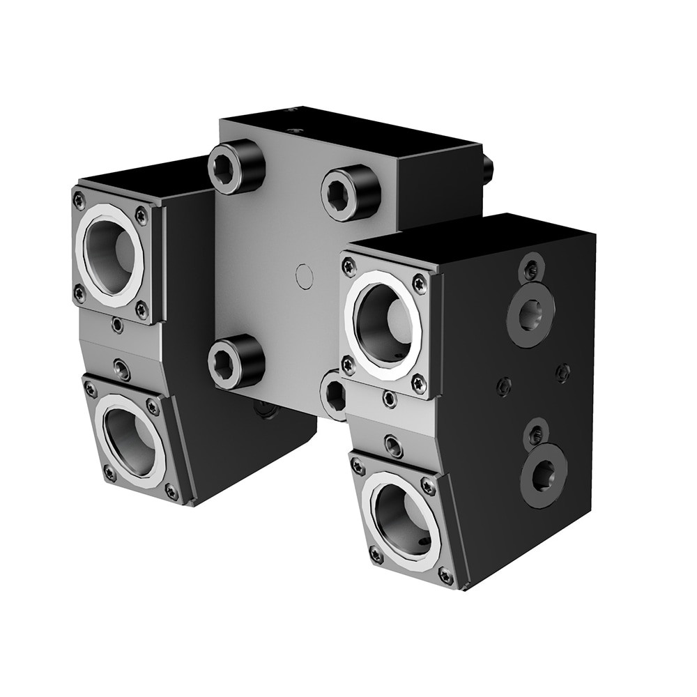 Modular Lathe Adapter/Mount: Right Hand Cut, C3 Modular Connection