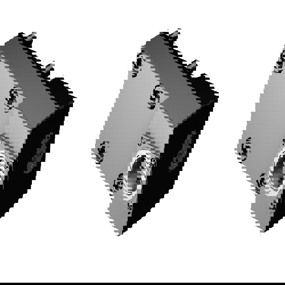 Lathe Modular Clamping Units; Clamping Unit Type: Adapter/Mount ; Connection Size: C3 ; Cutting Direction: Left Hand ; Head Height (Decimal Inch): 3.7402 ; Head Height (mm): 95.000 ; Head Length (mm): 50.00
