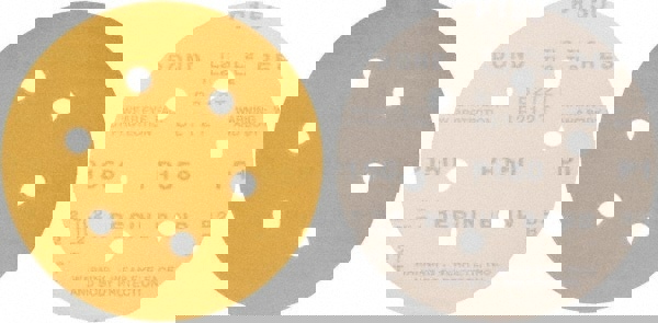Hook & Loop Disc: 150 Grit, Coated, Aluminum Oxide