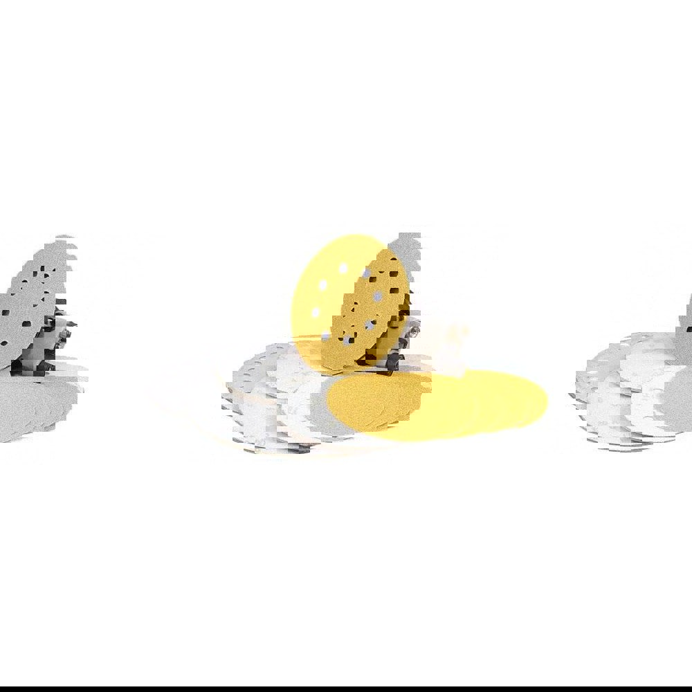 Hook & Loop Disc: 400 Grit, Coated, Aluminum Oxide