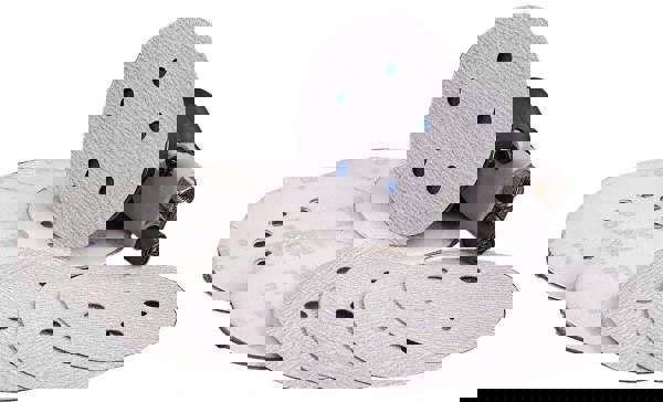 Hook & Loop Disc: 400 Grit, Coated, Silicon Carbide