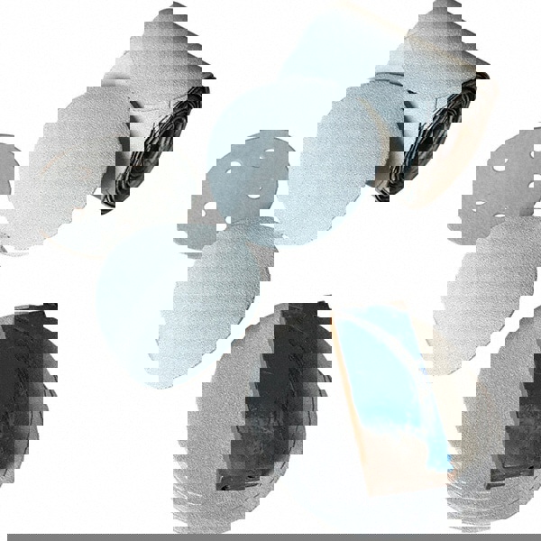 Hook & Loop Disc: 400 Grit, Coated, Ceramic Aluminum Oxide