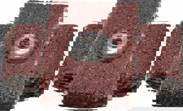 80 Grit, Medium Grade, Aluminum Oxide Cross Pad