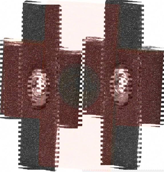 180 Grit, Very Fine Grade, Aluminum Oxide Cross Pad