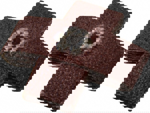 60 Grit, Medium Grade, Aluminum Oxide Cross Pad