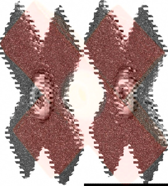 80 Grit, Medium Grade, Aluminum Oxide Cross Pad
