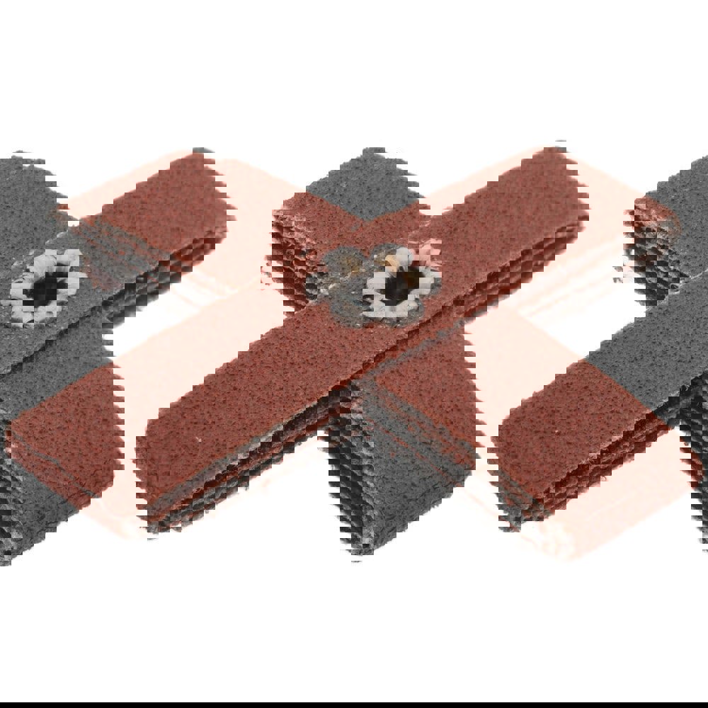 80 Grit, Medium Grade, Aluminum Oxide Cross Pad