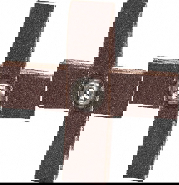 180 Grit, Very Fine Grade, Aluminum Oxide Cross Pad