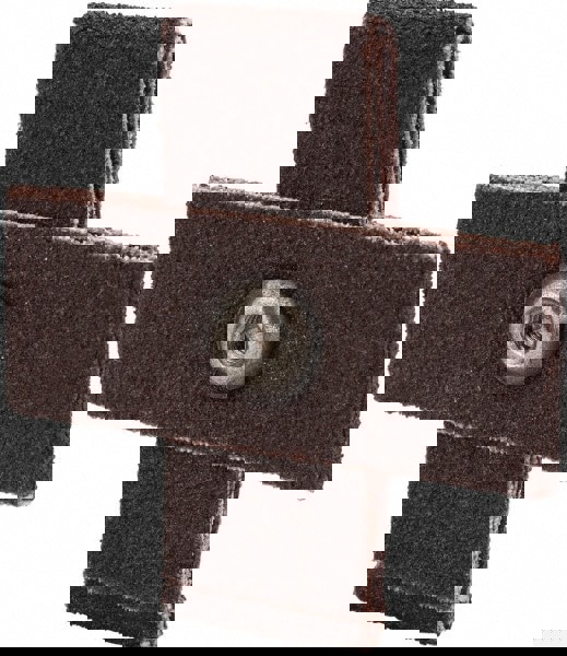 80 Grit, Medium Grade, Aluminum Oxide Cross Pad