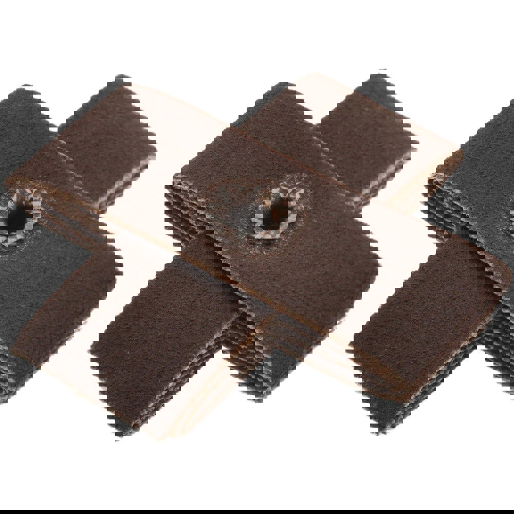 120 Grit, Fine Grade, Aluminum Oxide Cross Pad